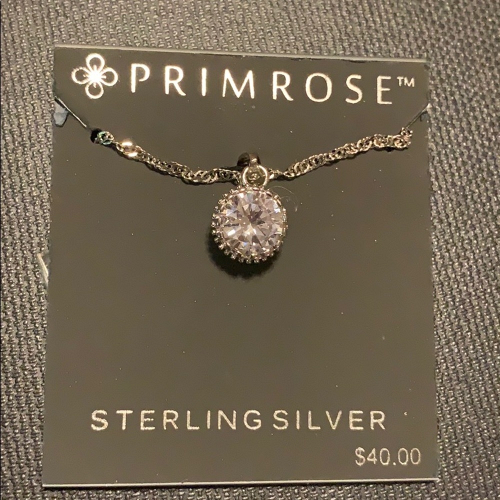 Sterling silver necklace